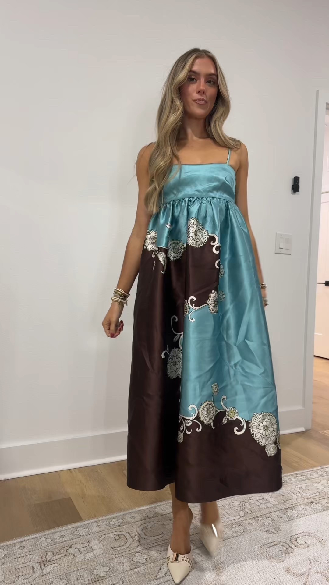 Alemais gown from rent the runway my code is “RTRXSVOSEN50”. My shoes are my FAV heels from amazon and my bag is custom from leatherology  

#LTKootd #LTKShoeCrush #LTKWedding