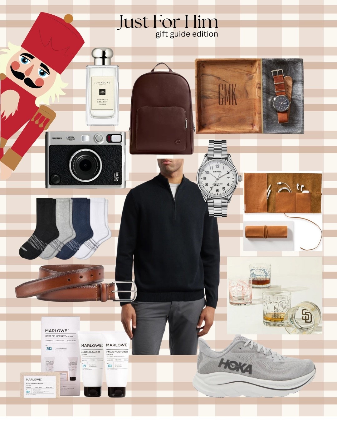 Gift guide just for him.

#LTKHoliday #LTKGiftGuide #LTKSeasonal