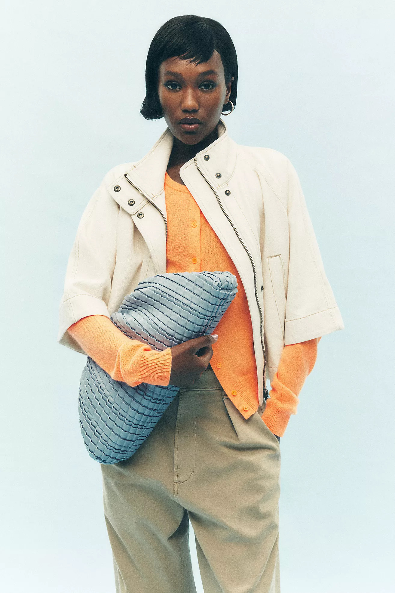 Urban Expressions Oversized Woven Clutch | Anthropologie (US)