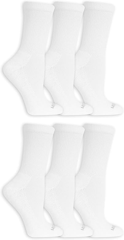 Fruit of the Loom Women's Everyday Soft Cushioned Socks-10 Pair Packs | Amazon (US)