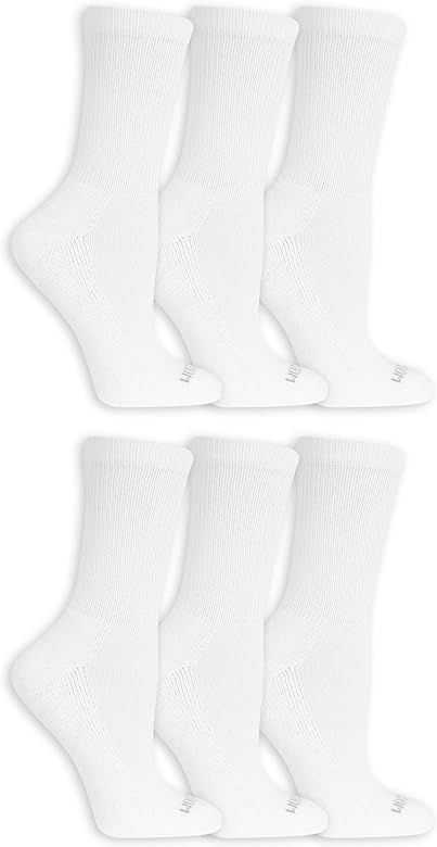 Fruit of the Loom Women's Everyday Soft Cushioned Socks-10 Pair Packs | Amazon (US)