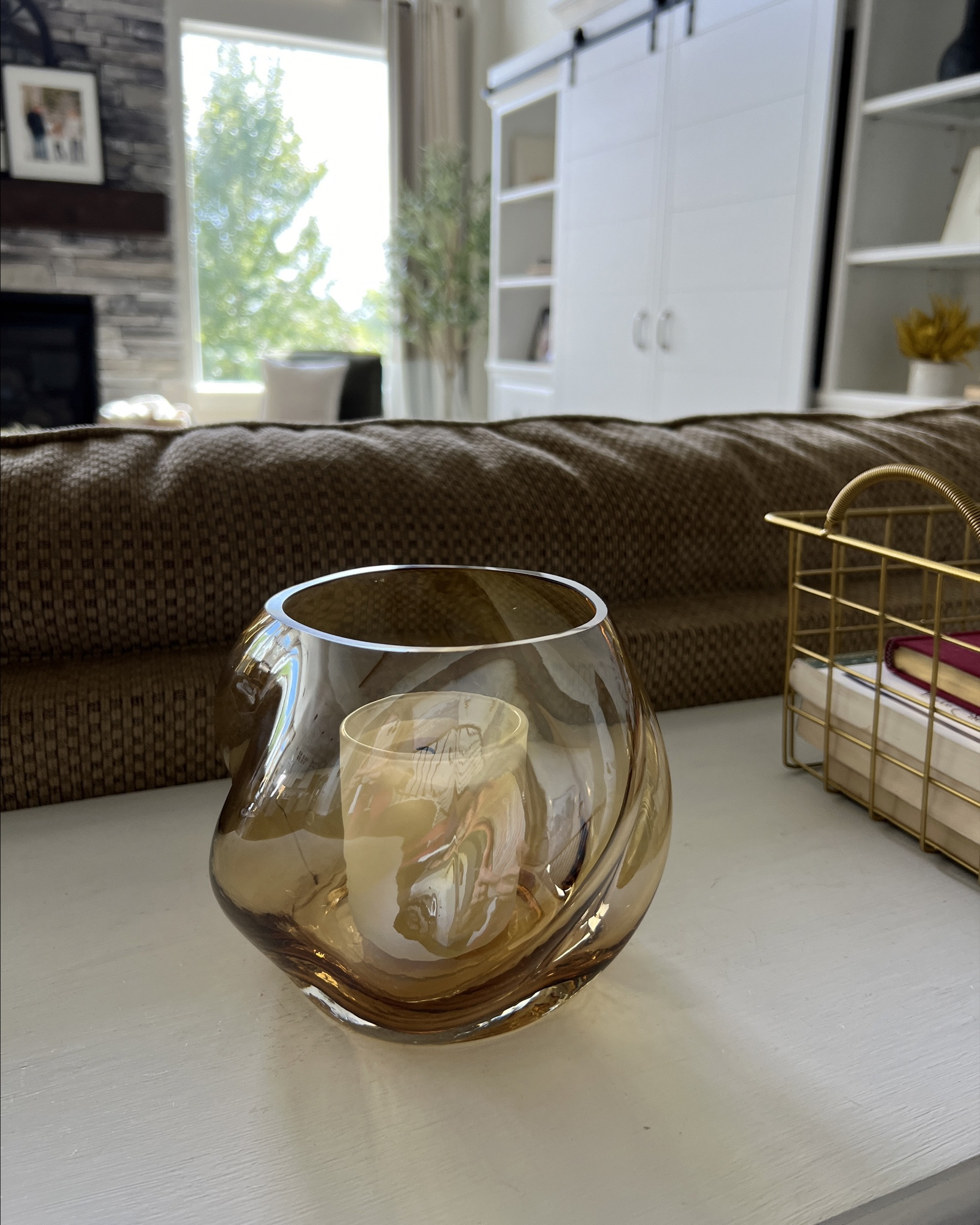 New at Target! This amber glass vase looks great with a candle or stems. 

#LTKFindsUnder50 #LTKSeasonal #LTKHome