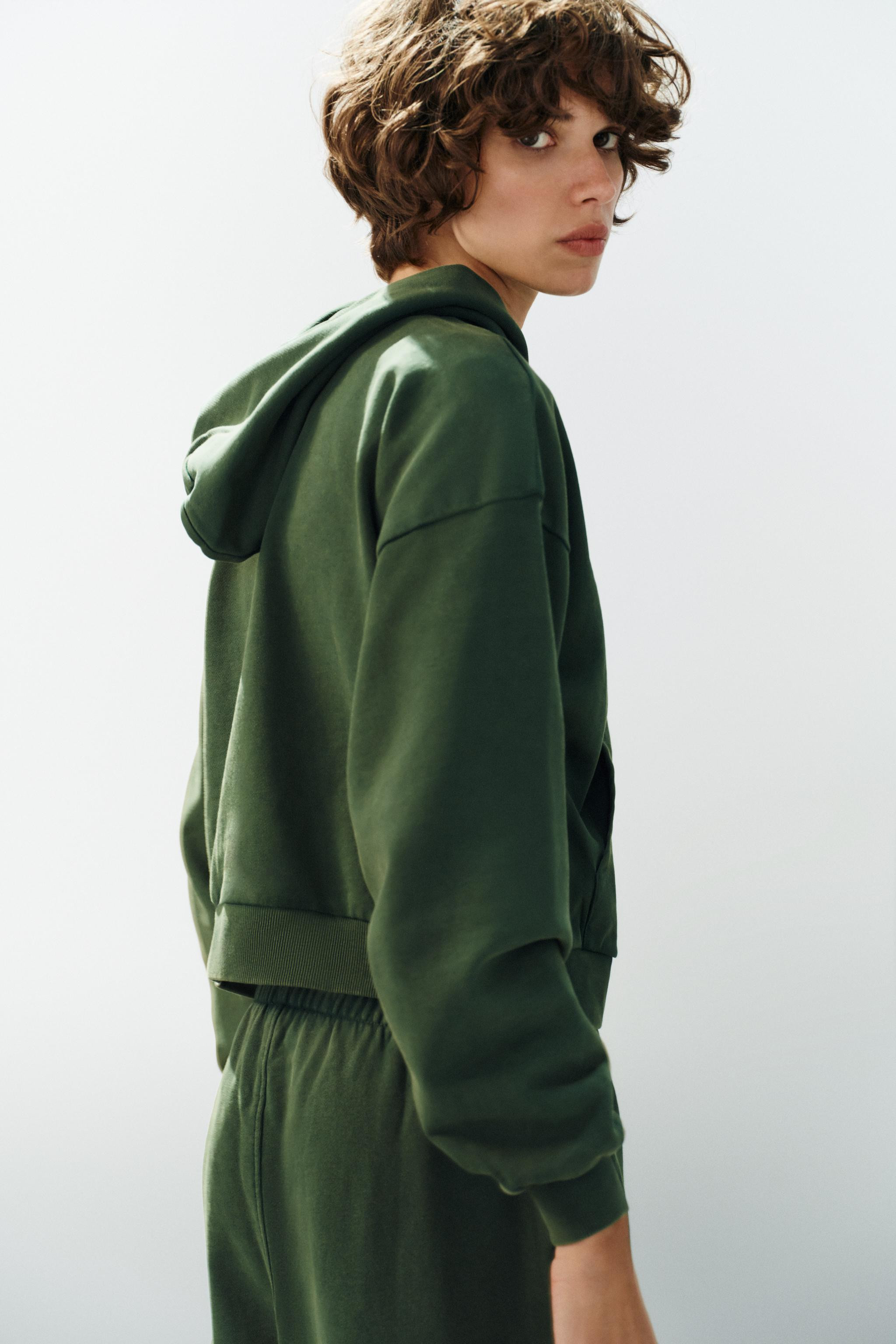 FADED ZIP SWEATSHIRT | Zara UK