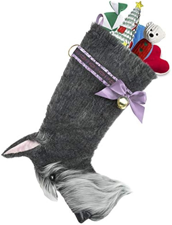 Pronk! Hearth Hounds - Schnauzer - Realistic Dog Stocking for Holidays, Christmas and Animal Love... | Amazon (US)