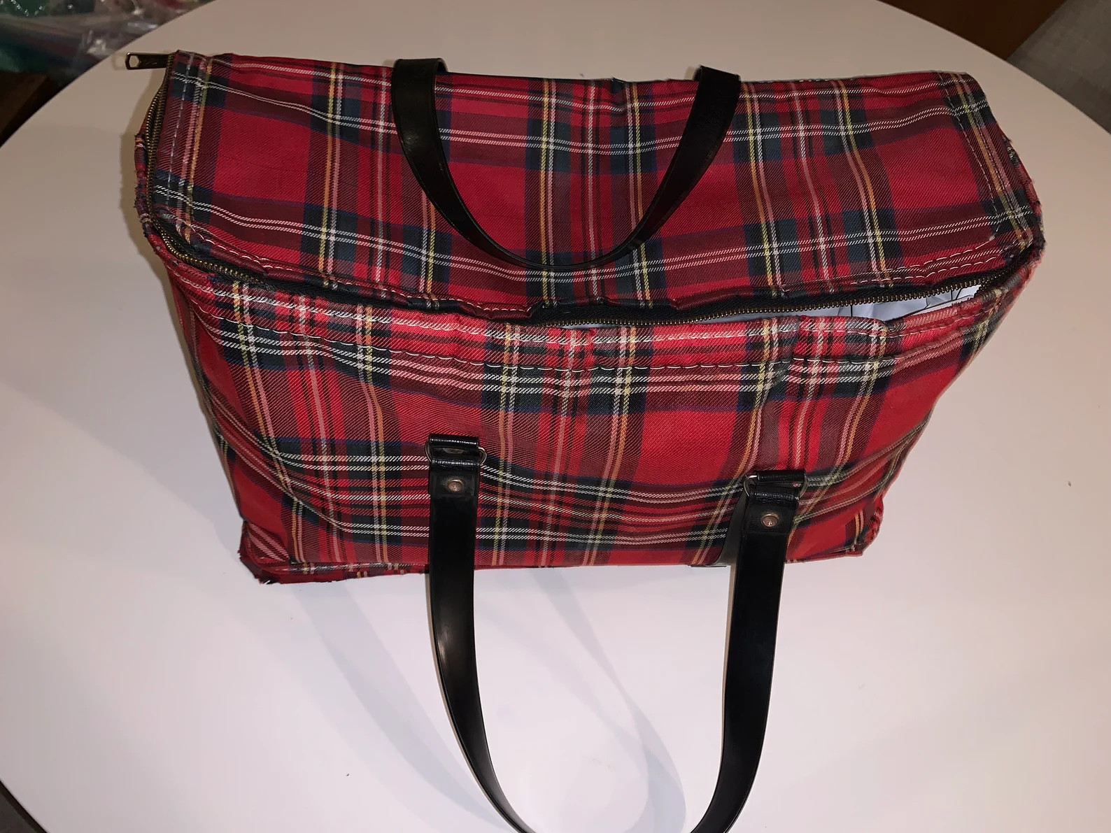 Vintage Plaid Thermo-keep Nappy Cooler Bag - Etsy | Etsy (US)