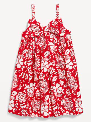Sleeveless Bow-Tie Dress for Toddler Girls | Old Navy (US)