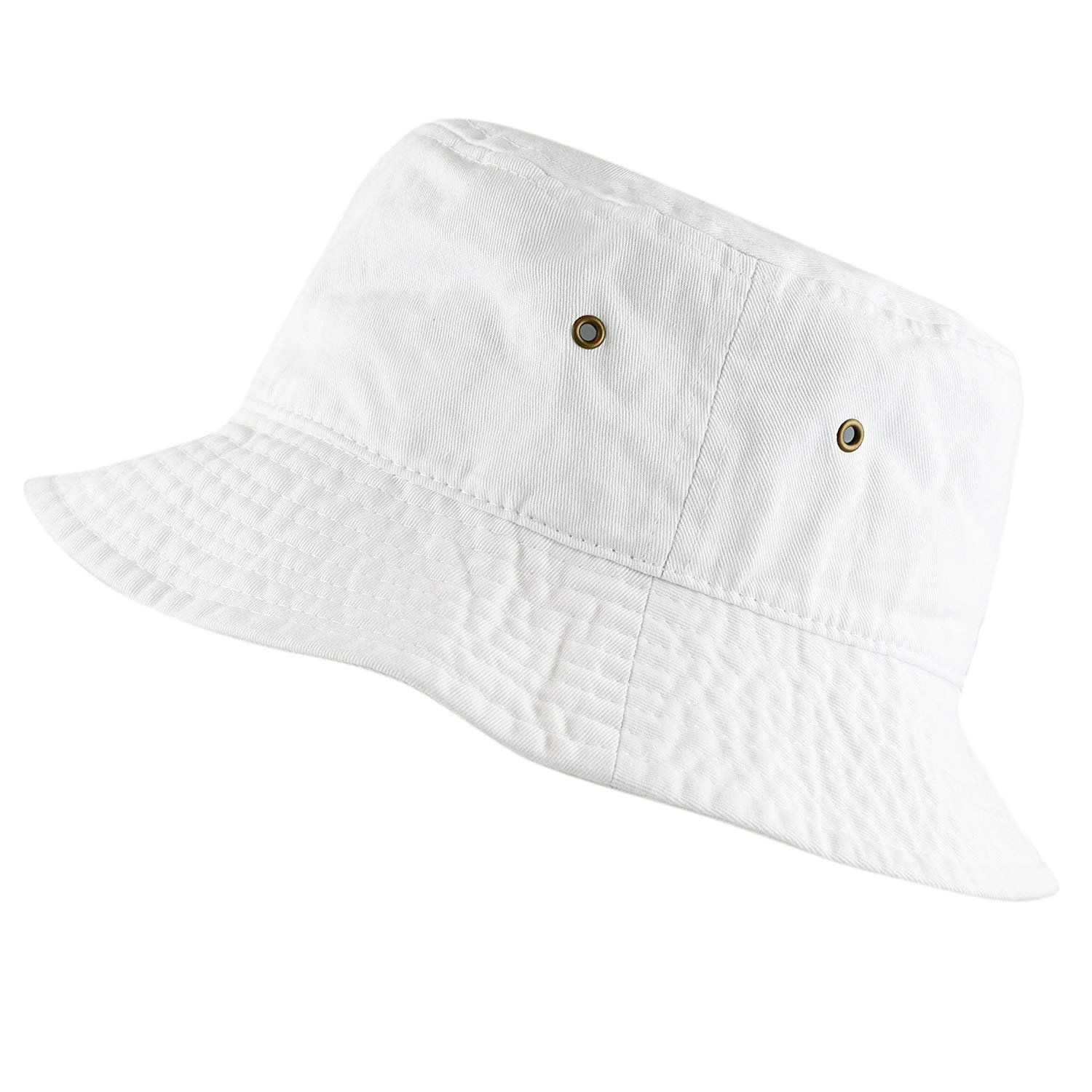 Bucket Hat 100% Cotton Packable Summer Travel | Walmart (US)