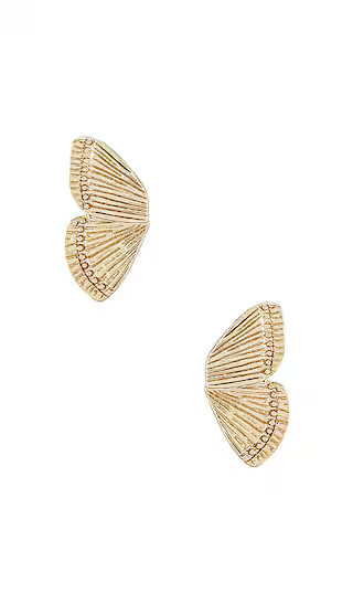 Dani Earrings in Gold | Revolve Clothing (Global)