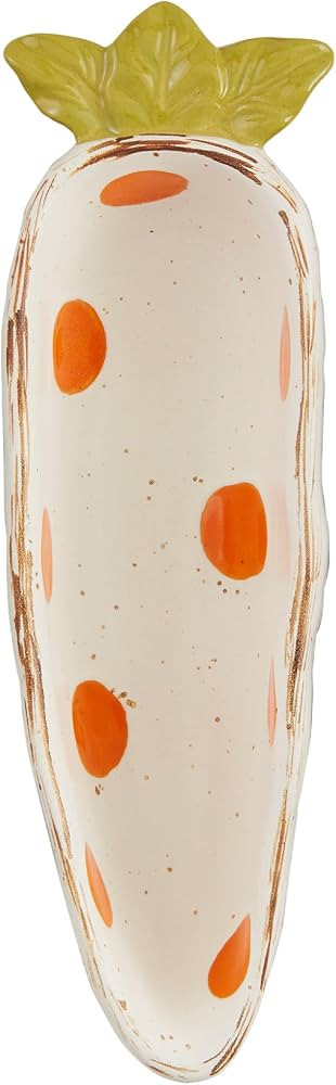 Mud Pie Carrot Candy Dish 7" x 2" TIDBIT, Dot | Amazon (US)