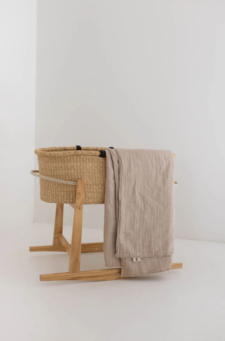 Natural | Muslin Throw | Forever French