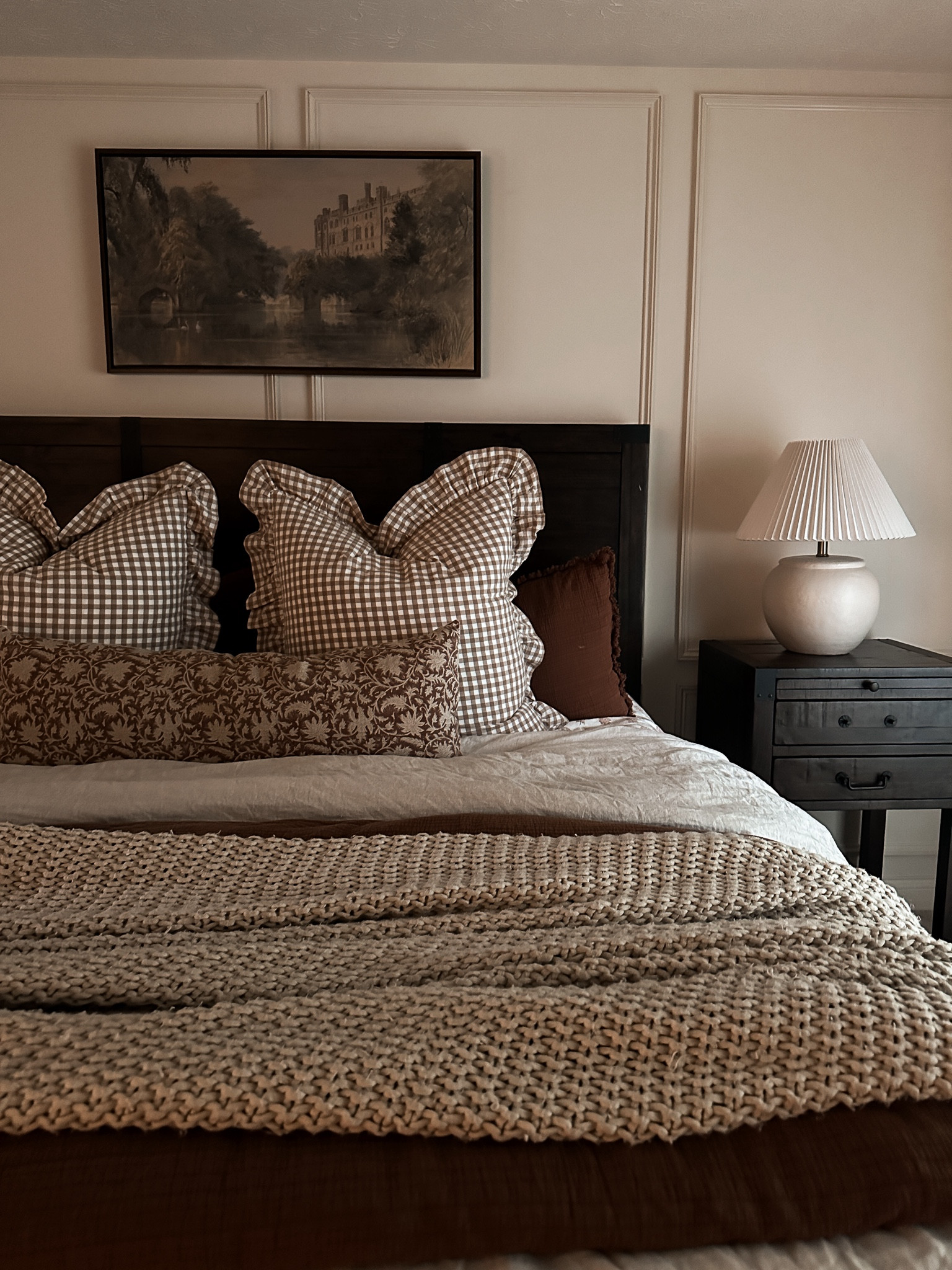 Bedroom views lately
Art canvas is from Hobby Lobby 


Master bedroom, moody bedroom, master bedroom bedding 

#LTKStyleTip #LTKHome