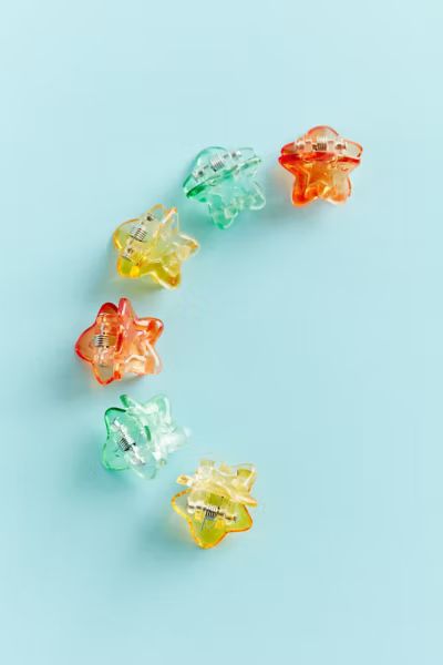 Star Mini Claw Clip Set | Urban Outfitters (US and RoW)