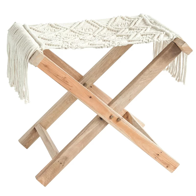 Rhoades Wood Accent Stool | Wayfair North America