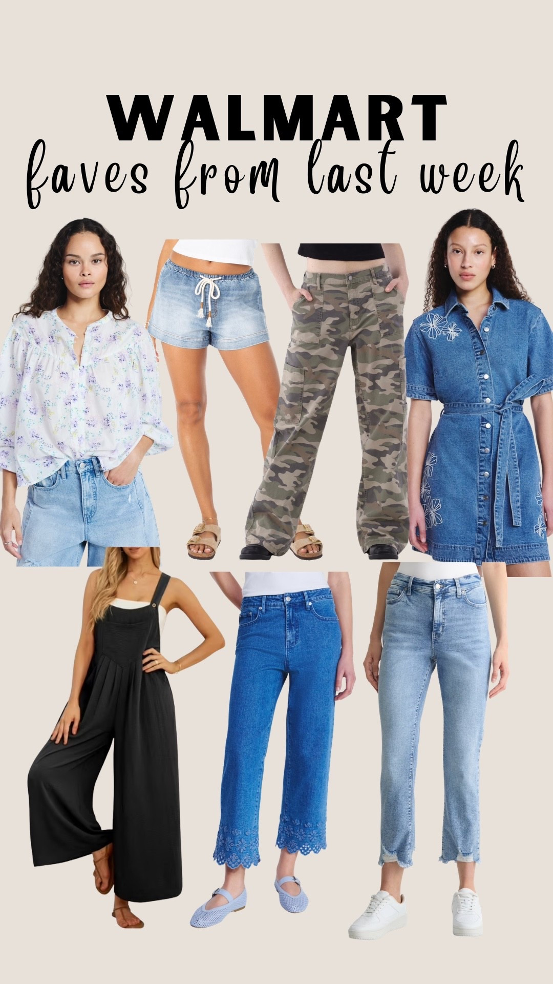 Our favorites from last week 👏🏻🙌🏼 

Walmart denim, Walmart Spring wardrobe, Walmart fashion

#LTKgrwm #LTKmomlife #LTKootd