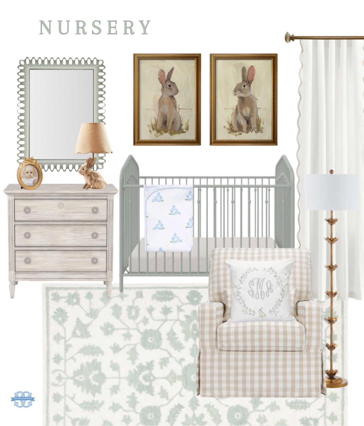 Inspo for a baby nursery 💚🐇

Home Decor, Nursery Decor, Neutral Nursery, Crib, Nursery Chair, Bunny Nursery

#LTKkids #LTKhome #LTKbaby