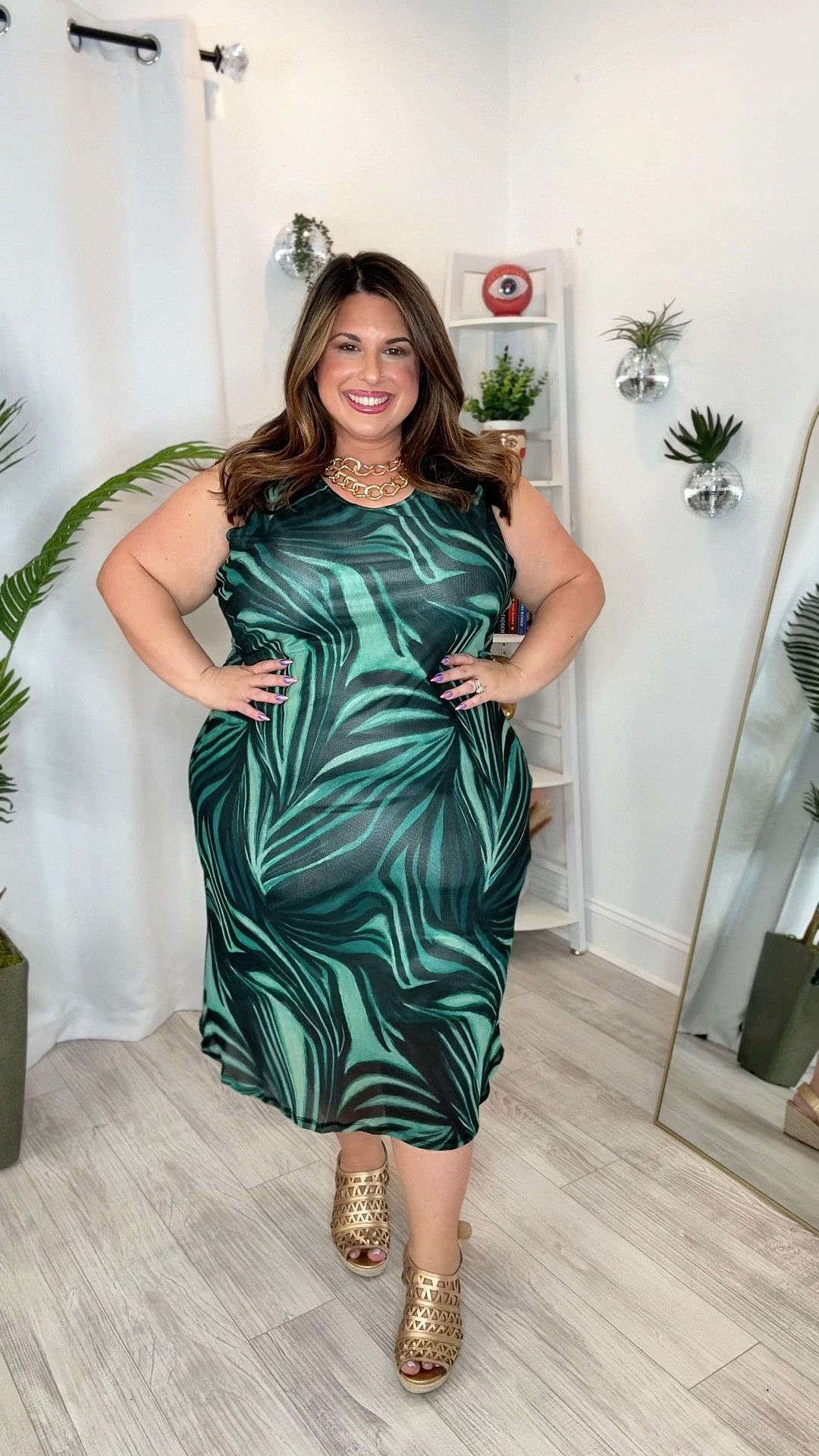 Get ready for hot summer nights with this mesh dress ( I’ve linked the matching duster in case you don’t want to show the arms) 

#LTKPlusSize #LTKOver40 #LTKootd