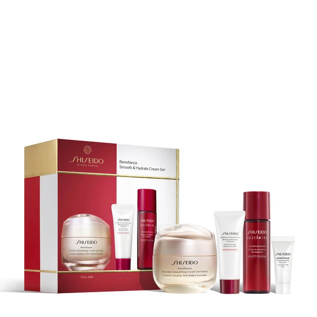 Benefiance Smooth & Hydrate Cream Set ($124 Value) | Shiseido