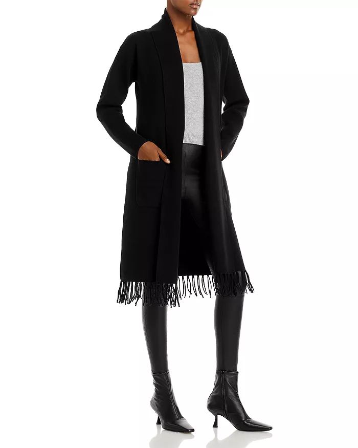 Fringe Hem Duster Cardigan | Bloomingdale's (US)