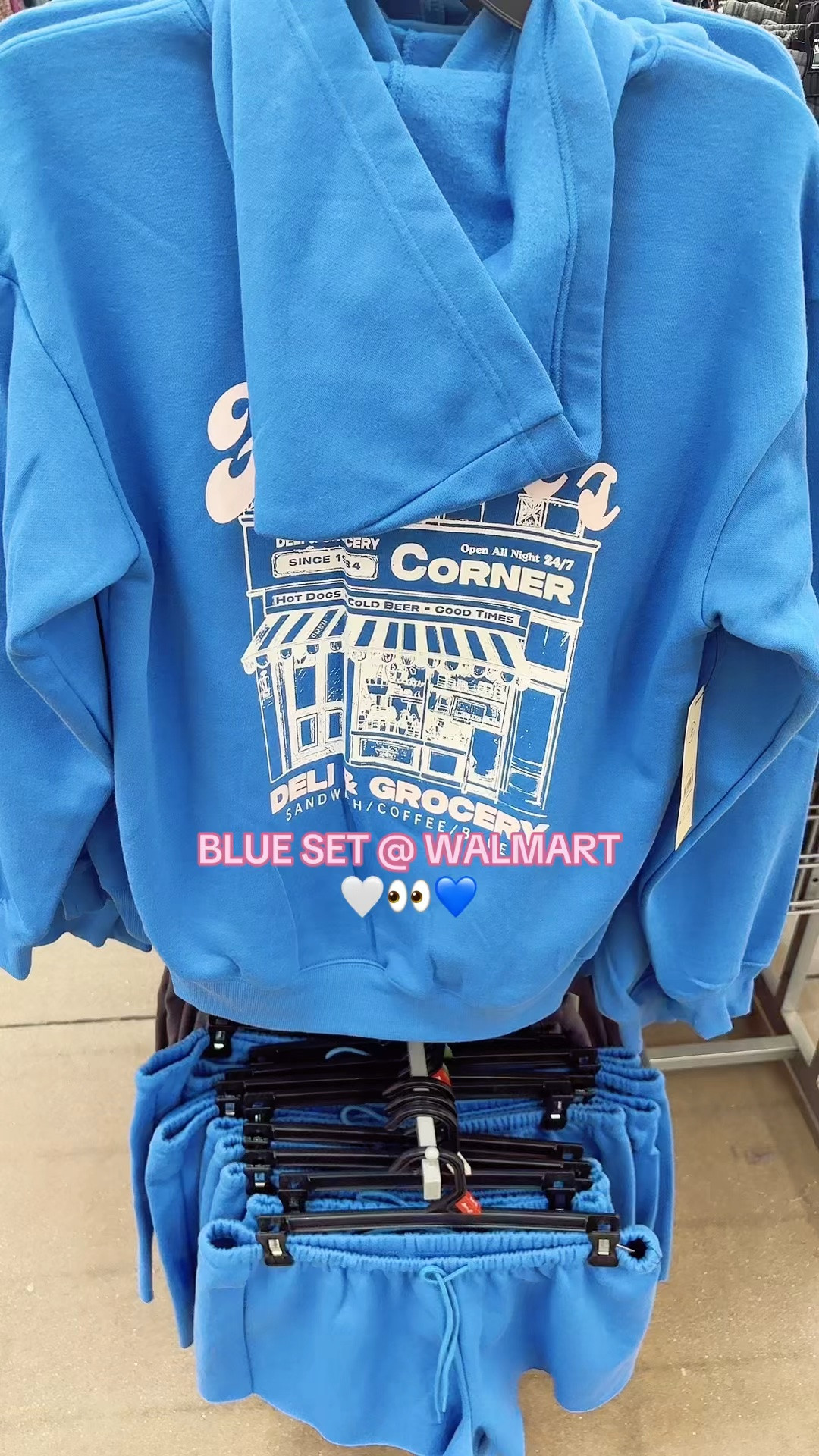 blue set at walmart 💙🦋💙🦋