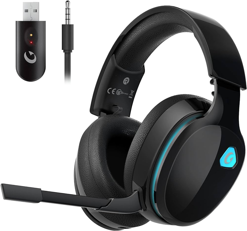 2.4GHz Wireless Gaming Headphones for PS5, PS4 Fortnite & Call of Duty/FPS Gamers, PC, Nintendo S... | Amazon (US)