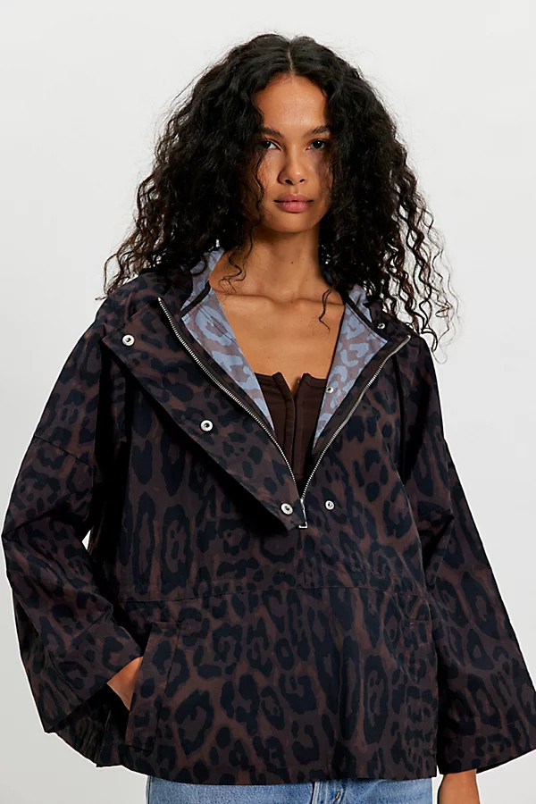 APPARIS Sky Leopard Windbreaker | Free People (Global - UK&FR Excluded)