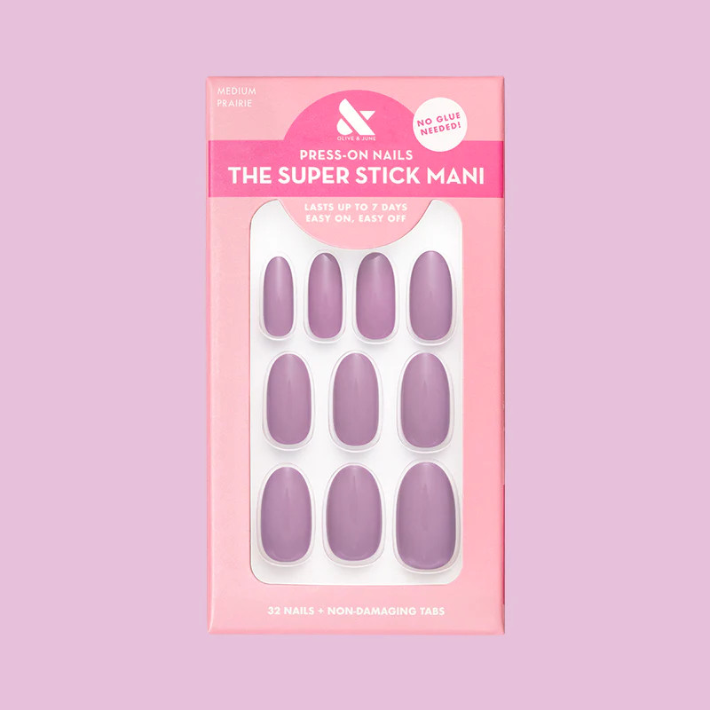 Prairie | Medium | Oval - Tab Press-On | Olive & June