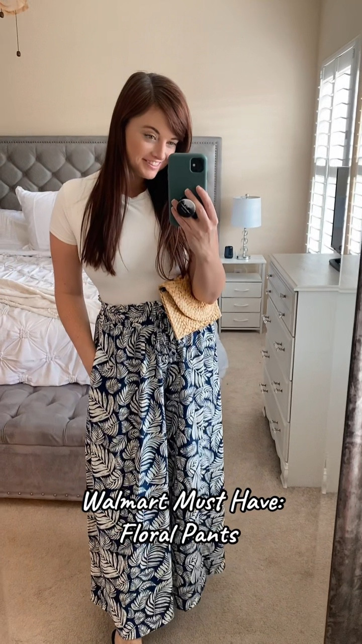 Super cute floral Walmart pants for under $20!

#LTKStyleTip #LTKFindsUnder50 #LTKSeasonal