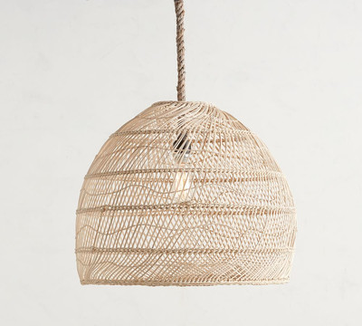 Click for more info about Flora Rattan Pendant