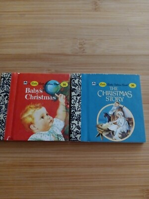 Set/2 Little Little Golden Books-35 & 36-Christmas-2.75x3.75-Unopened/Unread | eBay US