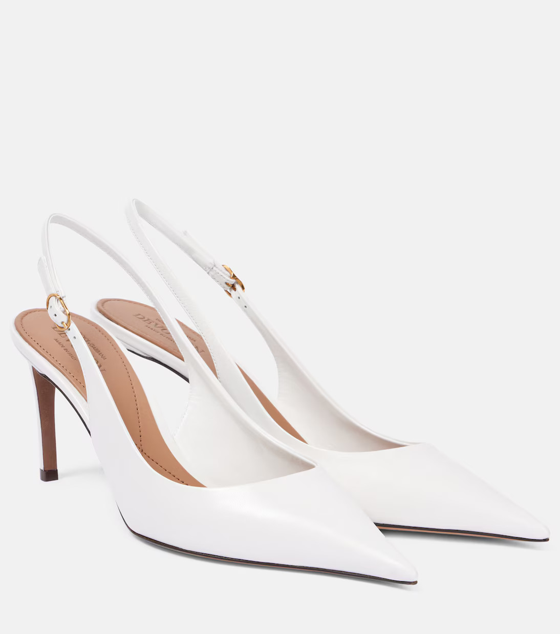 Leather slingback pumps | Mytheresa (US/CA)