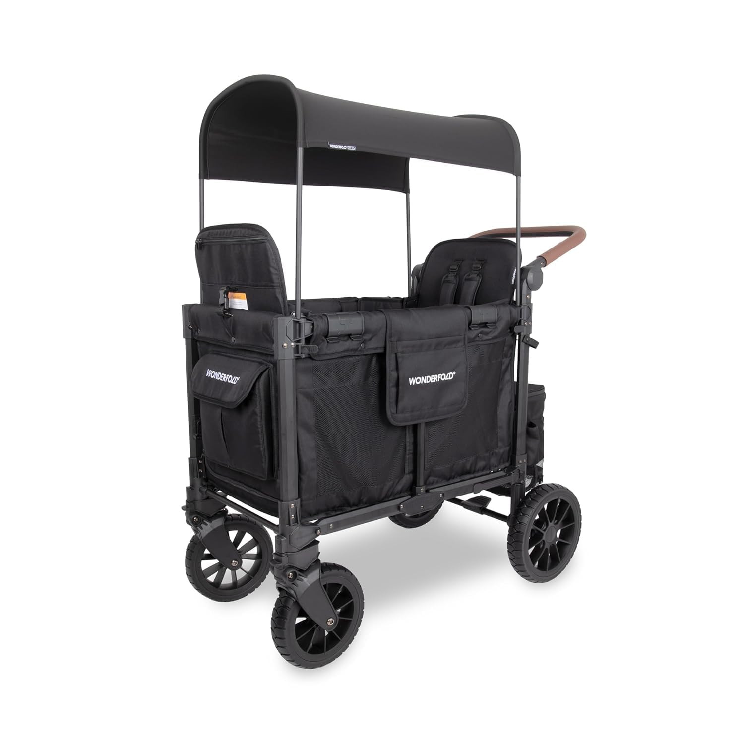 WONDERFOLD W2 Luxe Pro Stroller Wagon (2 Seater) - Collapsible Wagon Stroller with Seats Featurin... | Amazon (US)