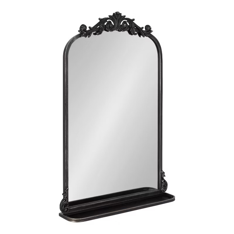 Kate and Laurel - Arendahl Traditional Arch Mirror with Shelf | Target
