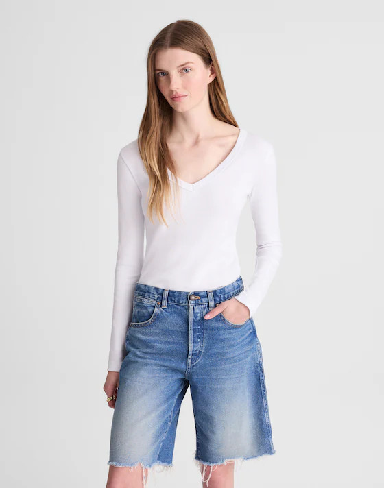 The Essex Long Baggy Short | Madewell