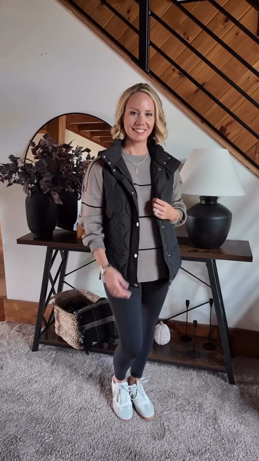 I know I said sweatpants were in… but leggings never really left 😅

Here’s how I’m styling leggings in my 40’s — comfortable, easy, and actually wearable.

Comment SHOP to have the details sent to your DMs! 

Are you team leggings or team sweatpants right now?

#EverydayOutfits
#over40style 
#leggingoutfits 
#momstyleinspo

#LTKootd #LTKmomlife