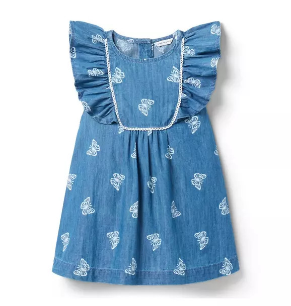 The Chambray Butterfly Dress | Janie and Jack