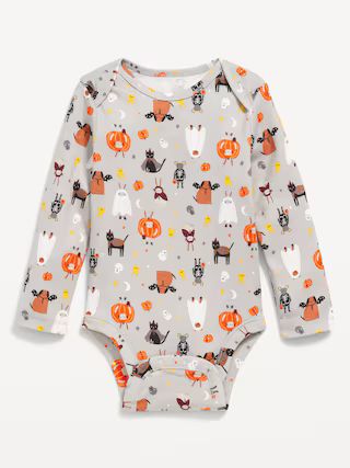 Printed Long-Sleeve Bodysuit for Baby | Old Navy (US)