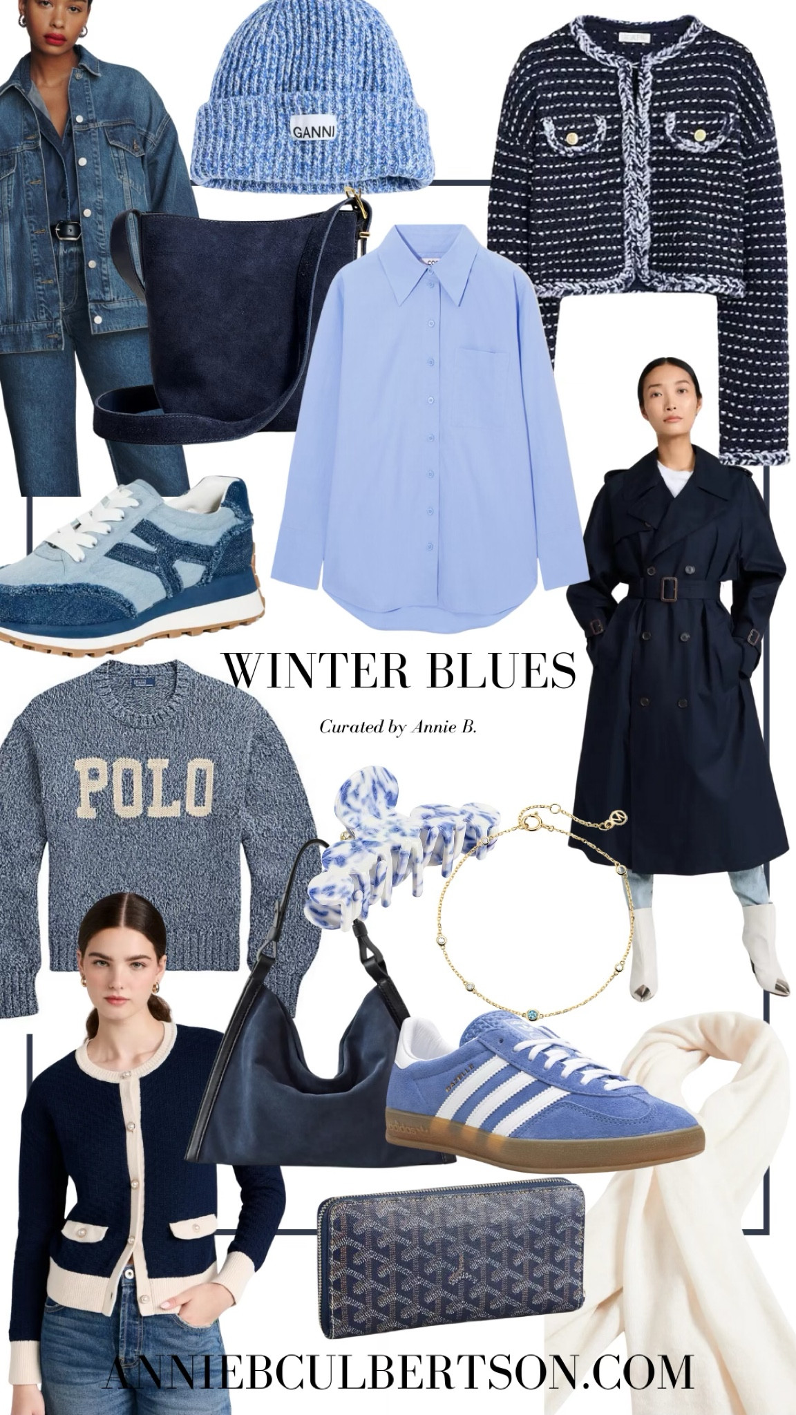 Shades of blue / winter blues

#LTKfindsunder100 #LTKshoecrush #LTKworkwear
