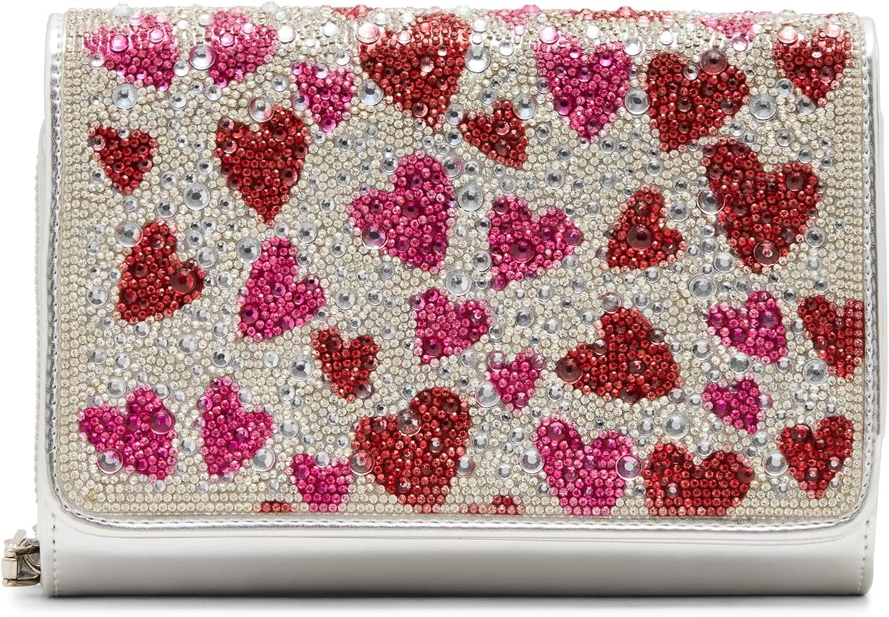 Betsey Johnson Hearts Wallet Crossbody | Amazon (US)