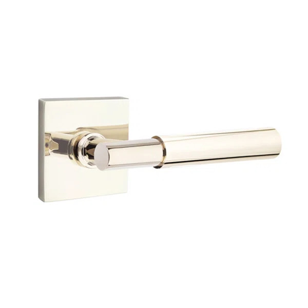 Myles Privacy (Bed & Bath) Door Lever | Wayfair North America