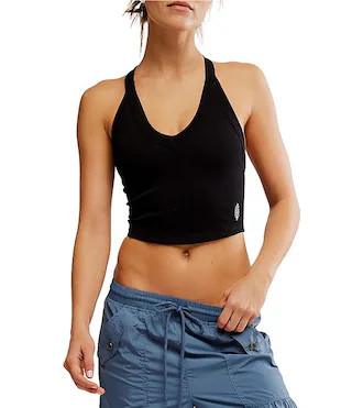 FP Movement All Clear V-Neck Sleeveless Cropped Cami | Dillard's