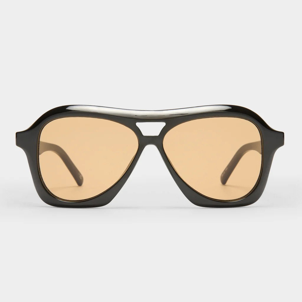 DRIZZLE | BLACK LIGHT BROWN MONO | Le Specs (Australia)