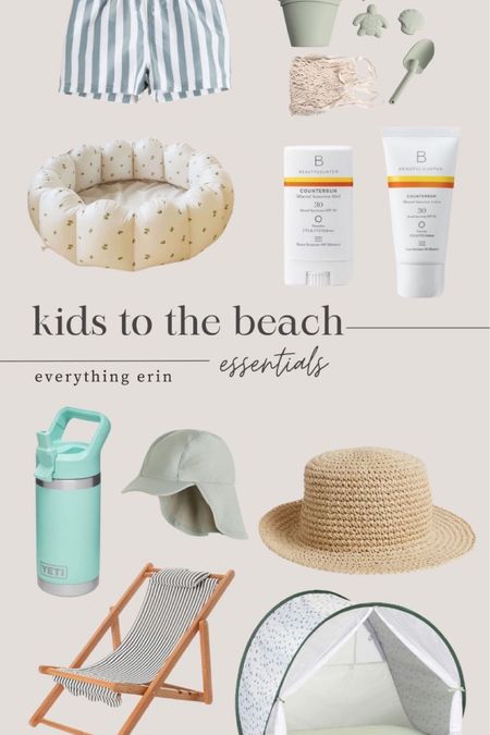 Kids to the beach summer baby essentials

#LTKfamily