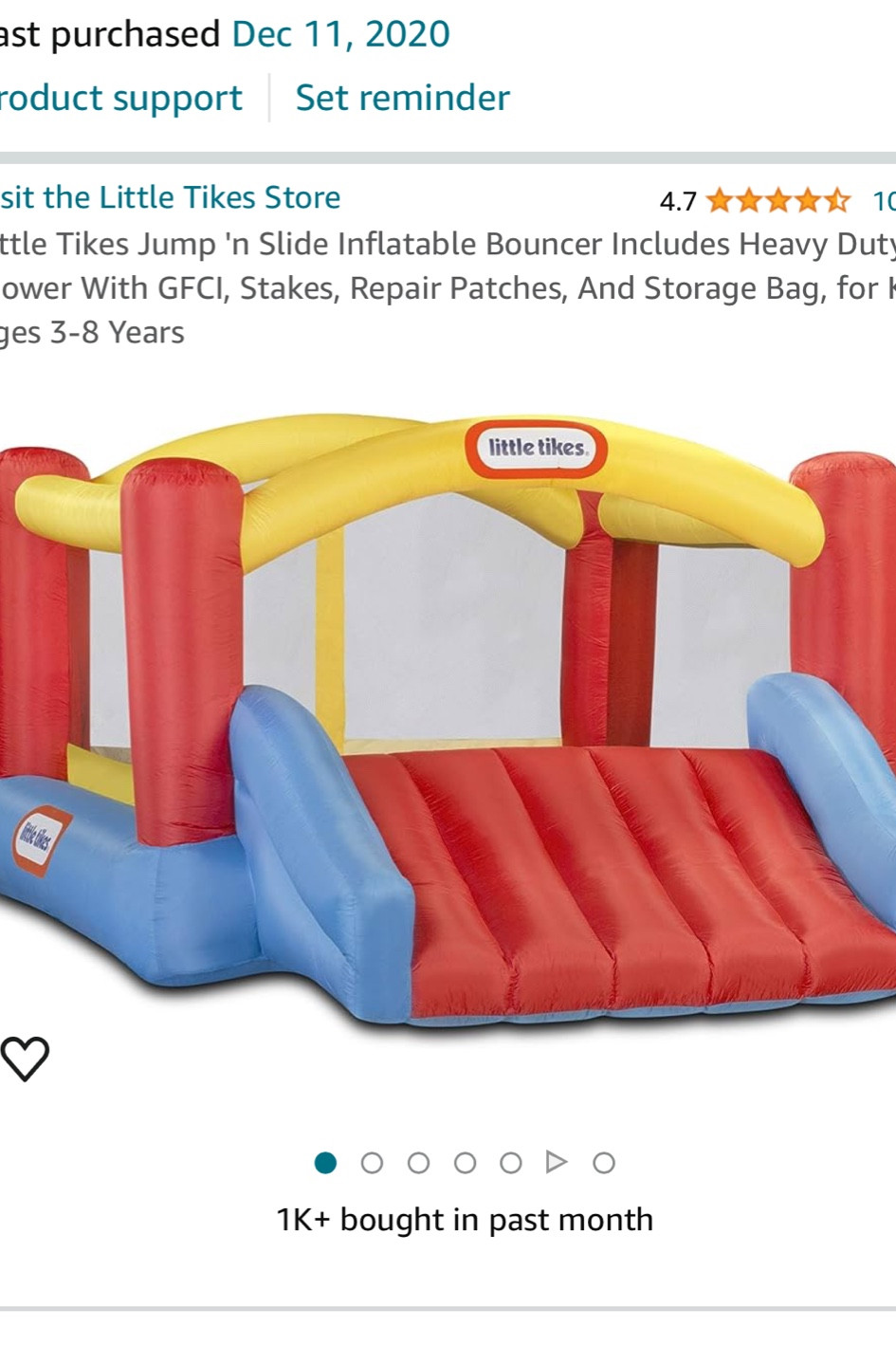 Best purchase ever- we’ve had it for over 3 years and it’s amazing - we use it almost daily 