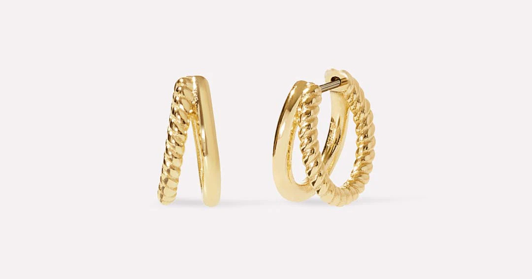 Small Hoop Earrings - Jesse | Ana Luisa