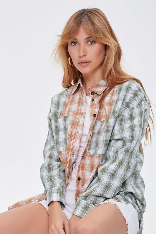 Reworked Plaid Shirt | Forever 21 (US)
