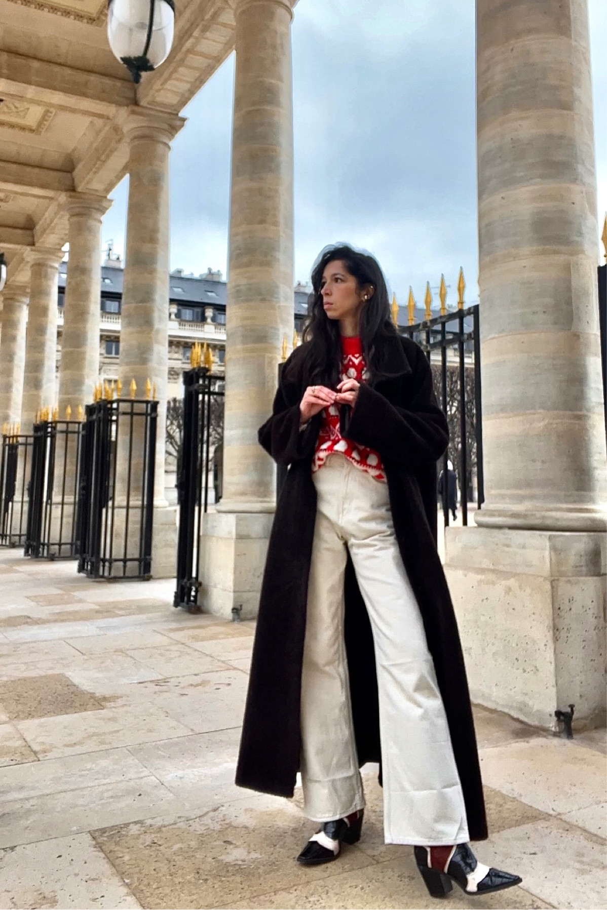 This hole outfit is on sale at H&M! …And Diana had almost the same sweater! 🐑❣️ 

#LTKsalealert