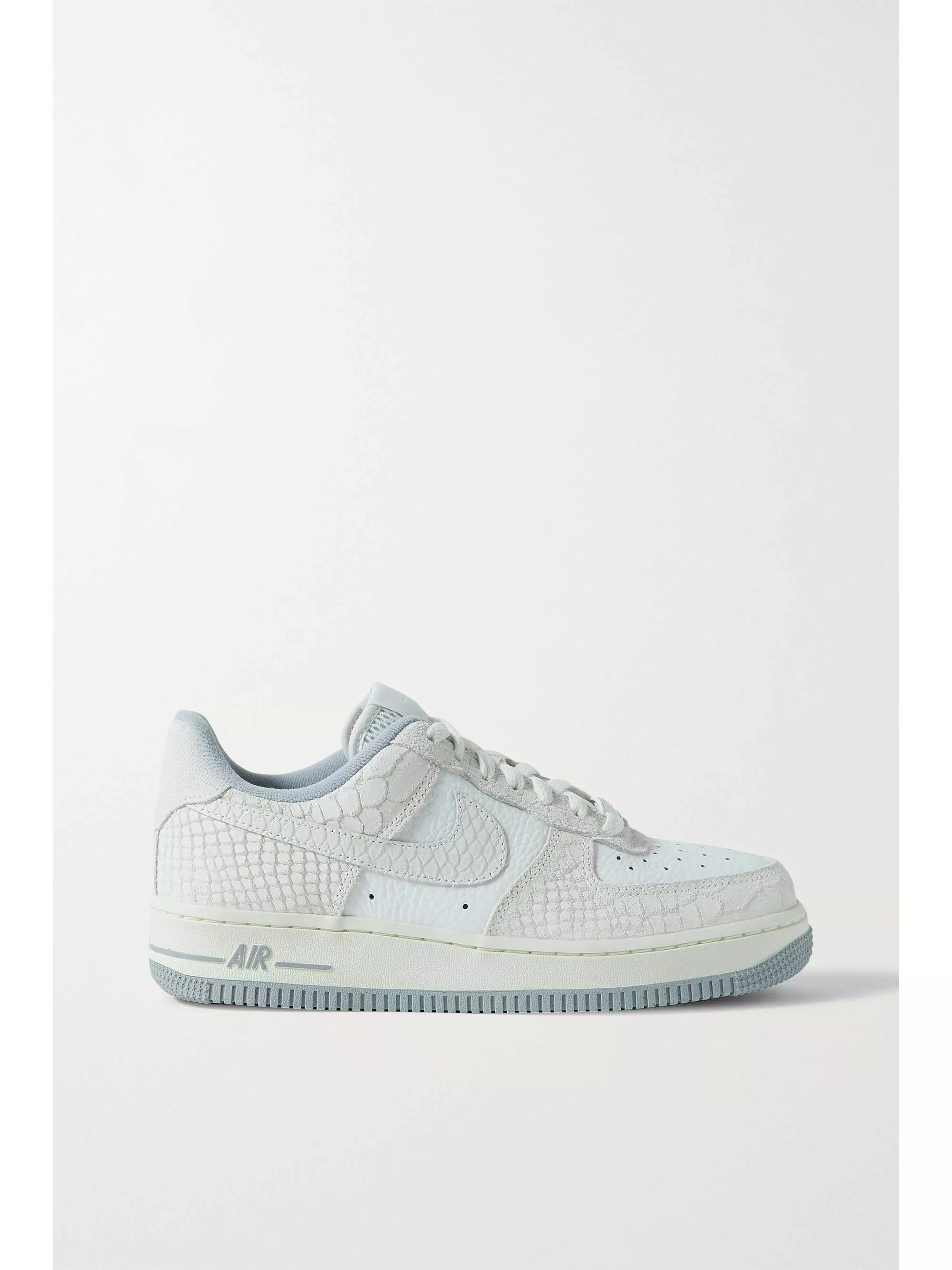 Air force 1 on sale croc-effect leather sneakers