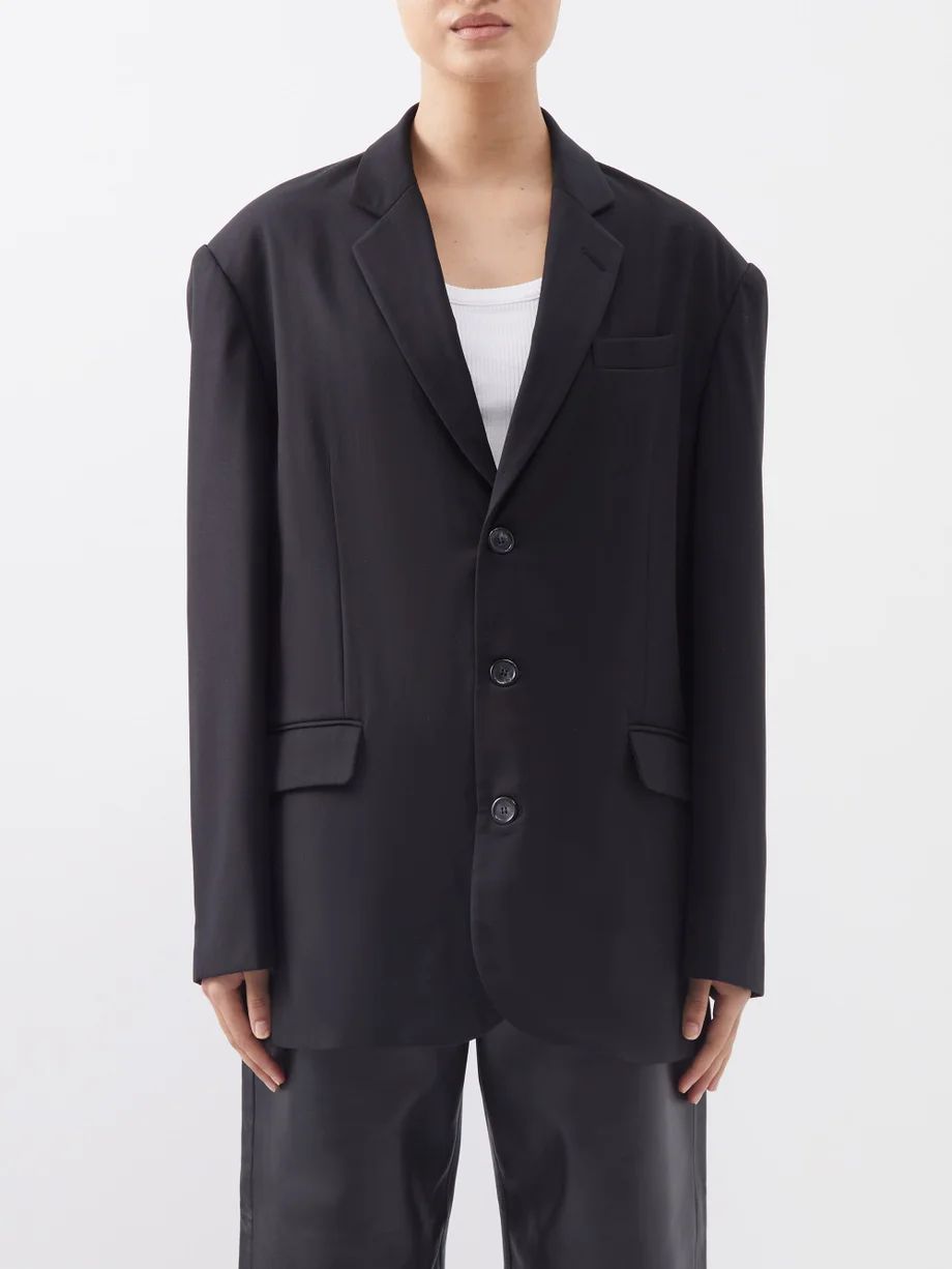 Gelso oversized Tencel-blend blazer | Matches (UK)