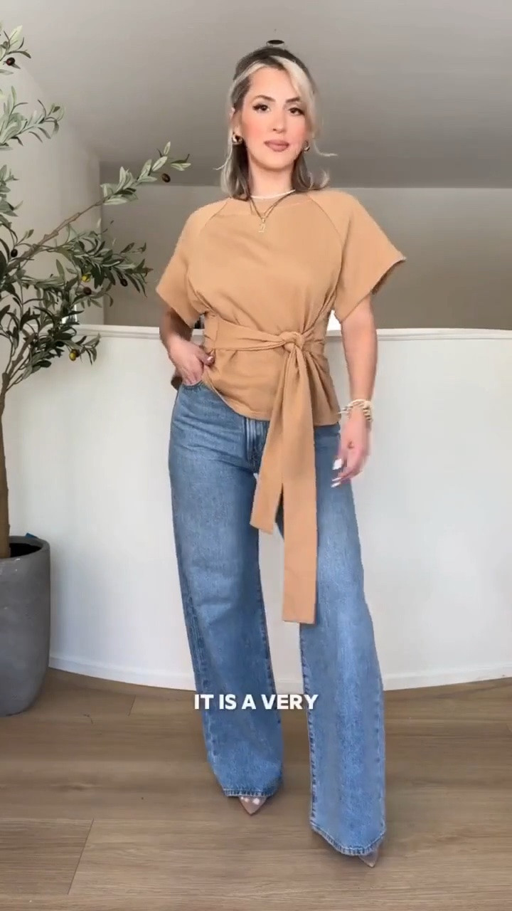 Perfect top for office or church 🤩 wearing small

Jeans size 27 in the color not the same medium wash

#LTKgrwm #LTKootd #LTKU