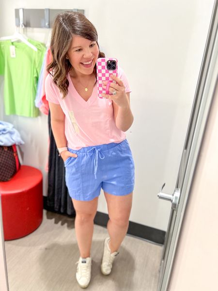 Huge fan of these easy shorts from Target! I wear a size M and they fit great!

#LTKSeasonal #LTKfindsunder50 #LTKstyletip